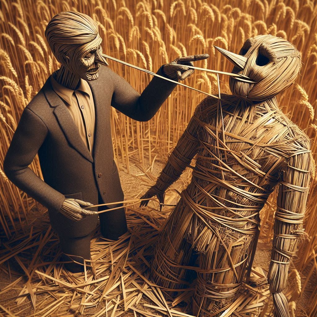 La falacia del hombre de paja