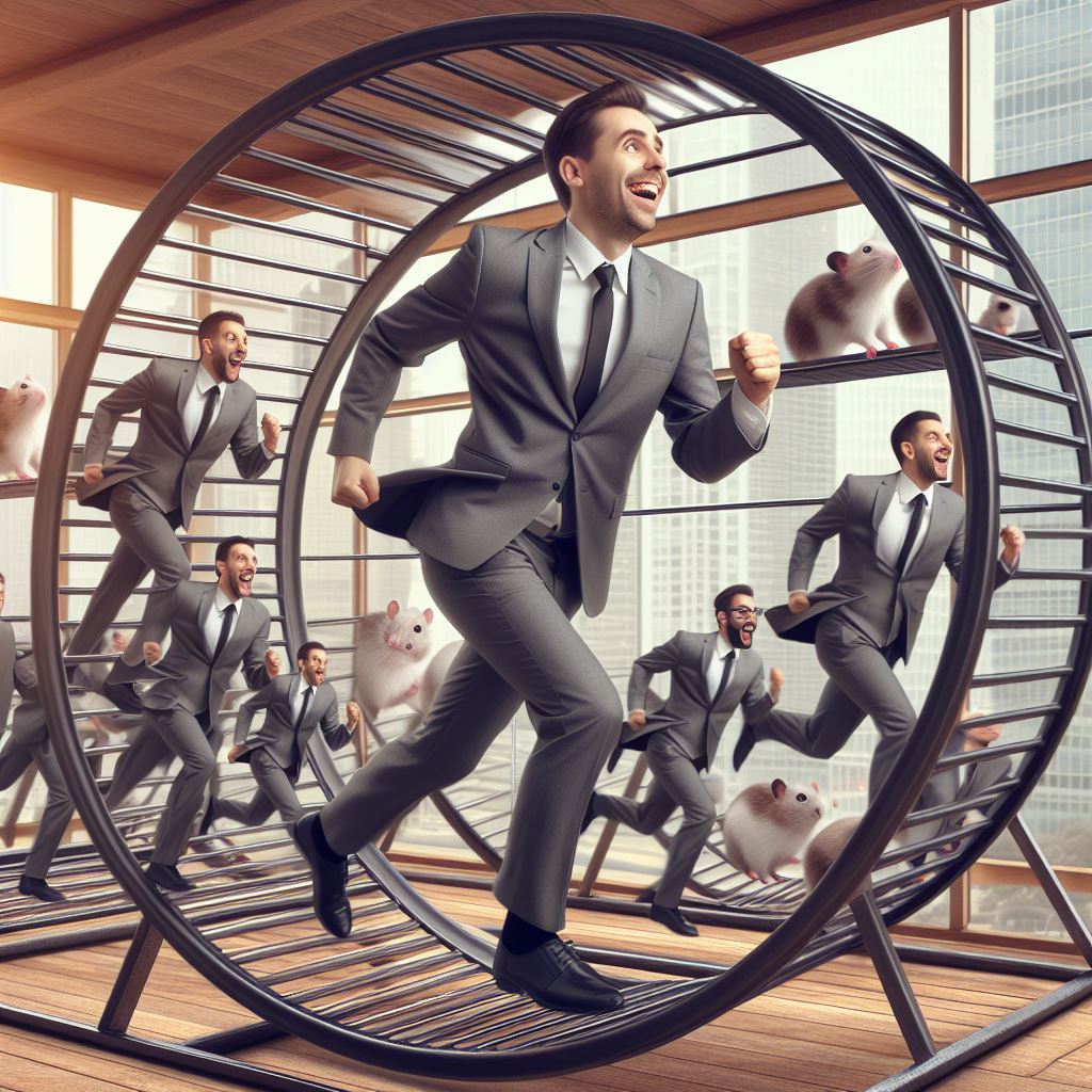 La rueda del hámster