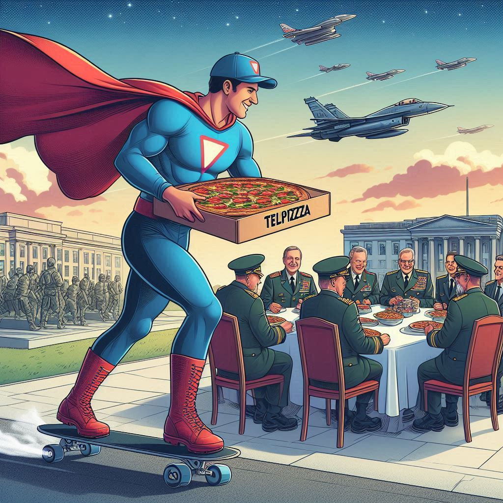 La Pizza, el Pentágono y la guerra