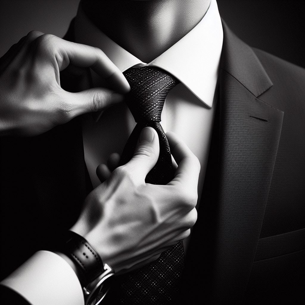 El nudo de la corbata