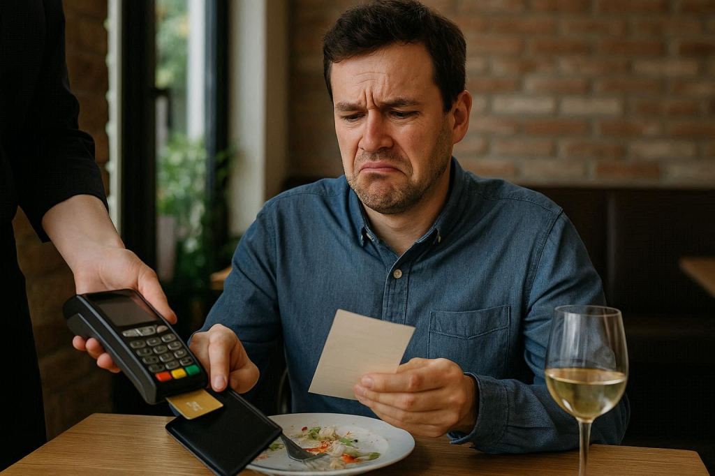 El gasto en restaurantes