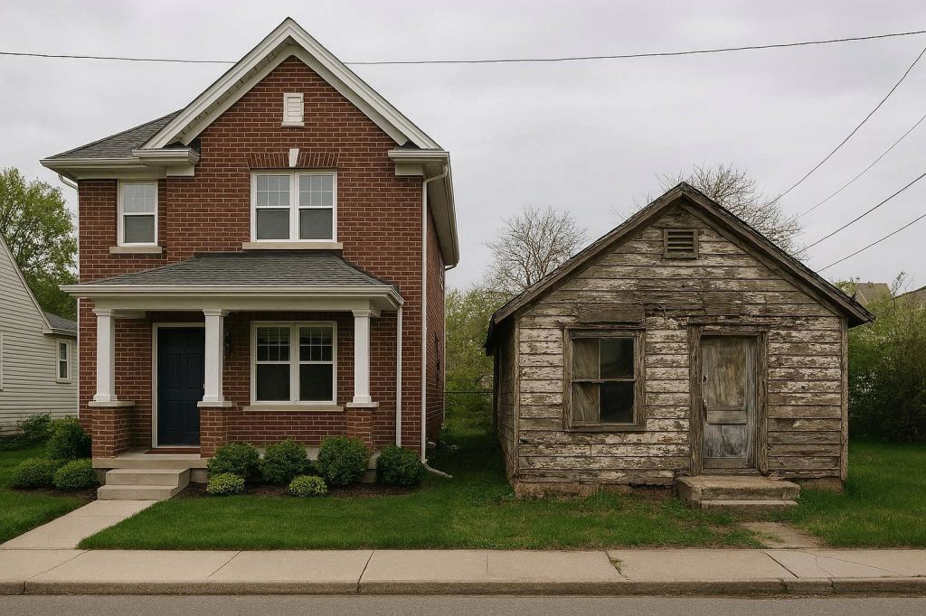La casa de tu vecino afecta el valor de tu vivienda