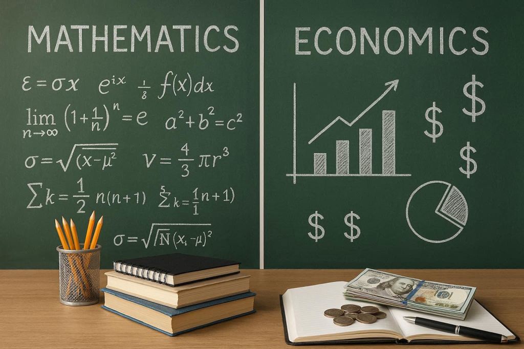 Diferencias entre Matemática y Economía