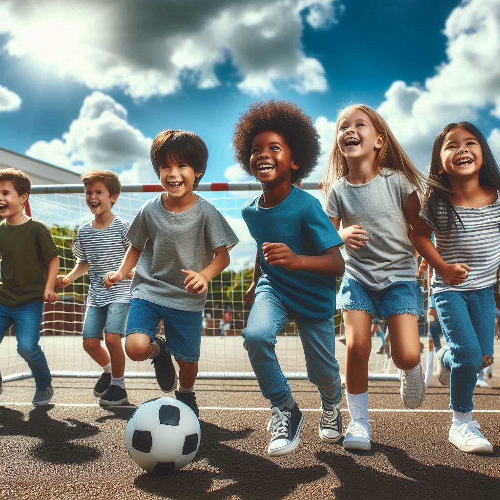 Correr detrás de una pelota