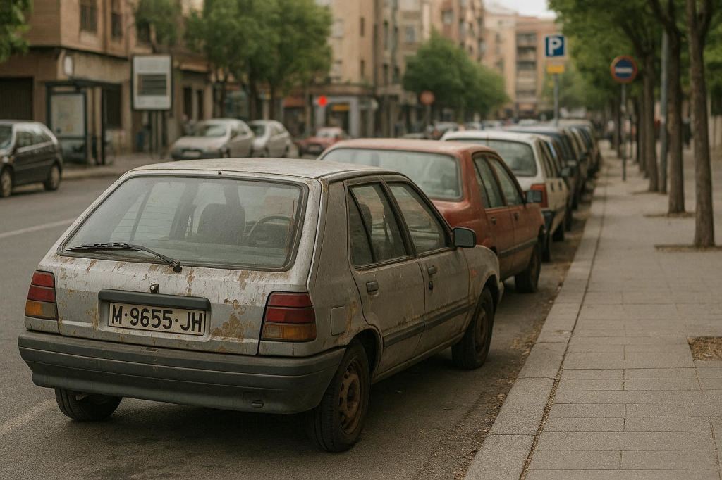 Los coches españoles envejecen