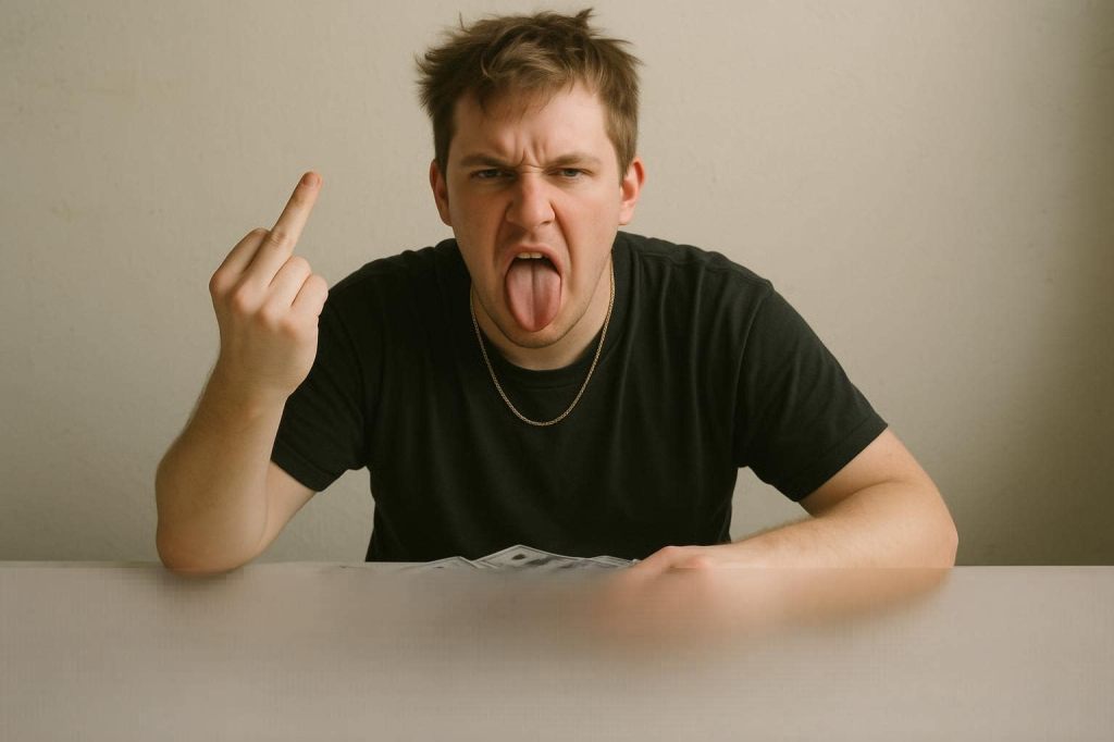 Clase educacional baja en valores con alto poder adquisitivo