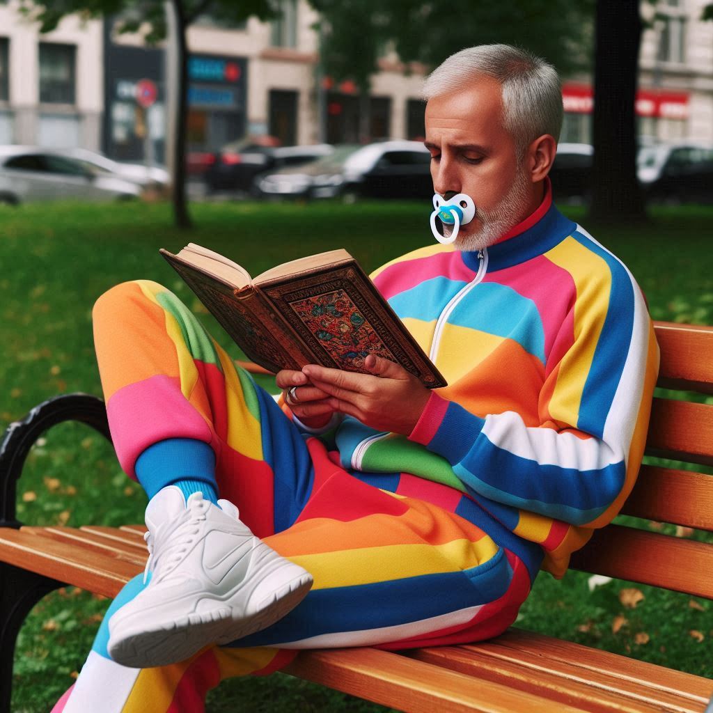 El retroceso al chupete adulto, un síntoma de crisis mental colectiva