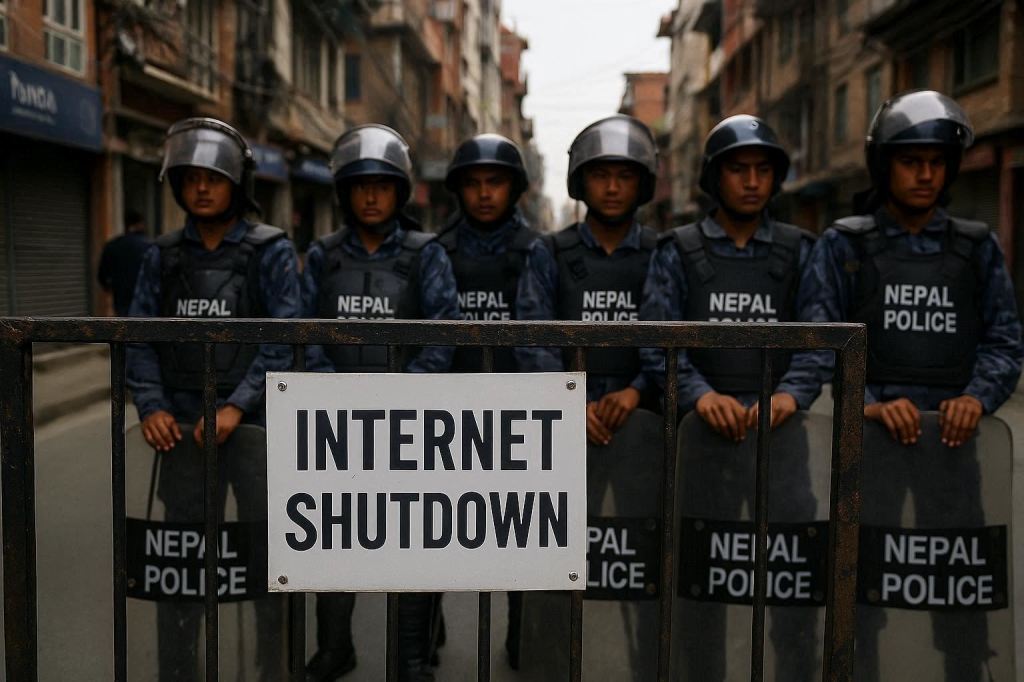 El error de cálculo detrás del bloqueo de internet en Nepal