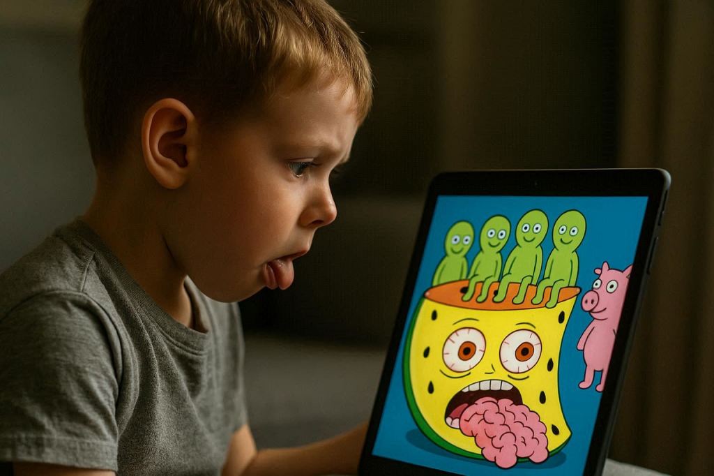 Por qué los niños se enganchan a los videos absurdos que parecen pudrir el cerebro