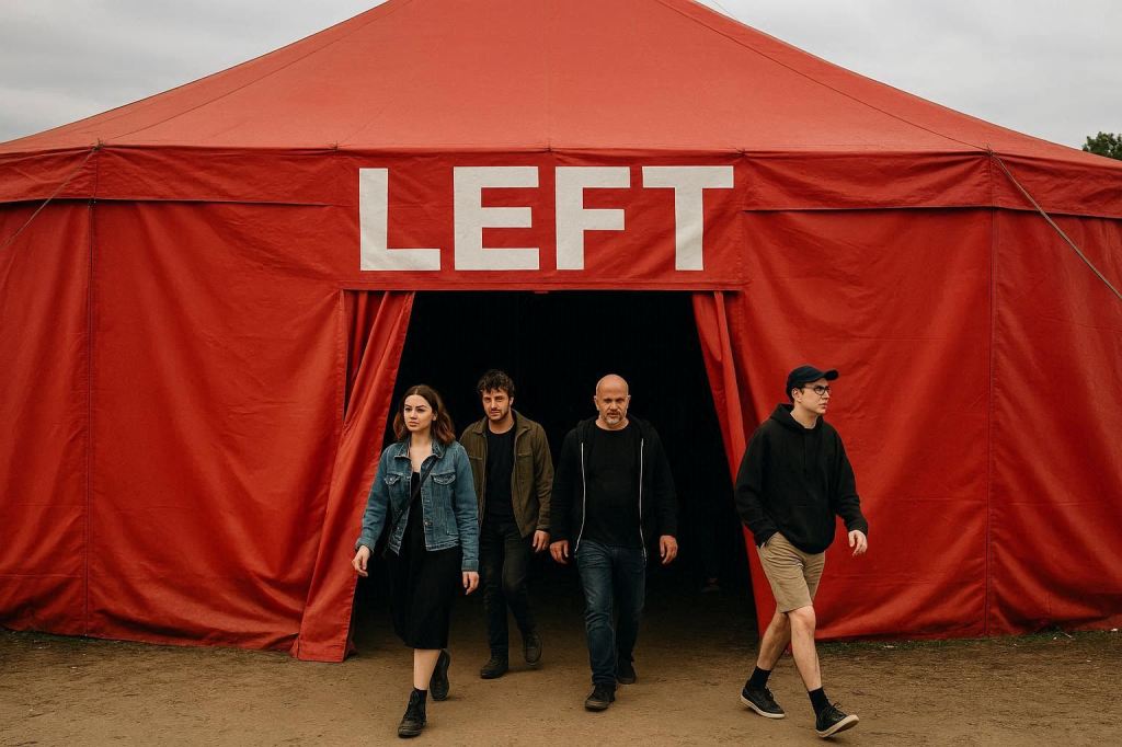 Cada vez más personas abandonan la izquierda