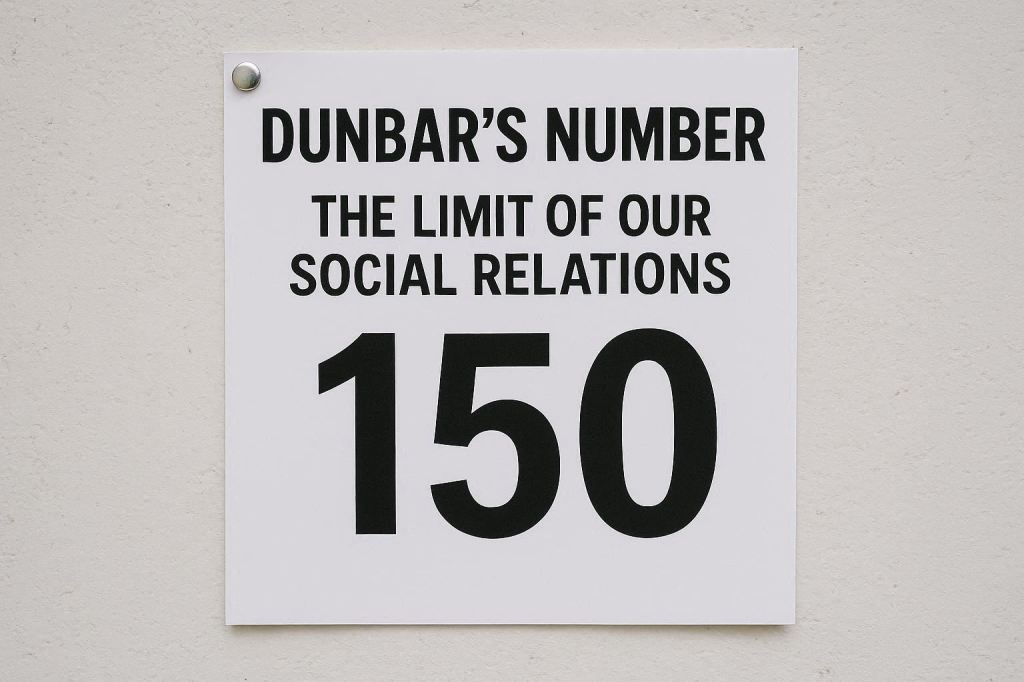 El Número de Dunbar, El Límite de Nuestras Relaciones Sociales