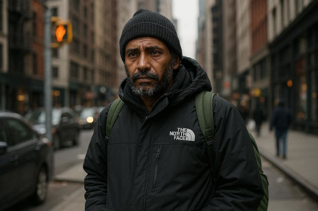 Por qué los inmigrantes llegan con chaquetas de The North Face